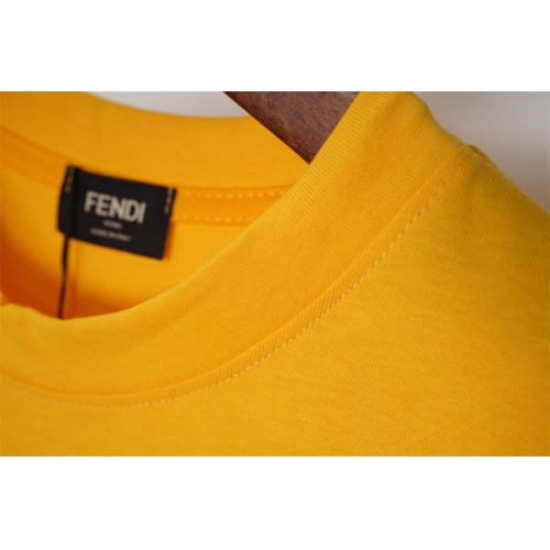 Replica Fendi T-Shirts Short Sleeved For Unisex #1095003 $36.00 USD for Wholesale