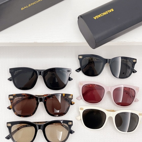 Replica Balenciaga AAA Quality Sunglasses #1095043 $60.00 USD for Wholesale