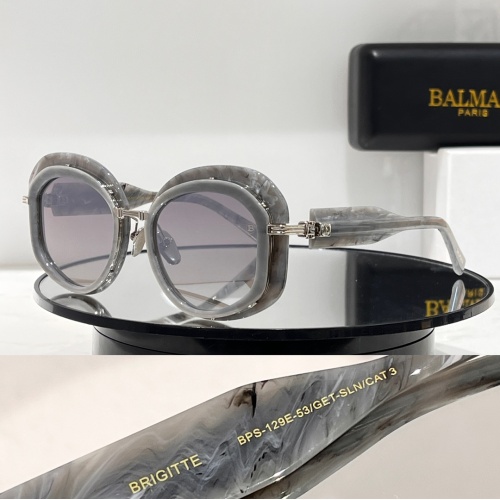 Balmain AAA Quality Sunglasses #1095071 $72.00 USD, Wholesale Replica Balmain AAA Quality Sunglasses