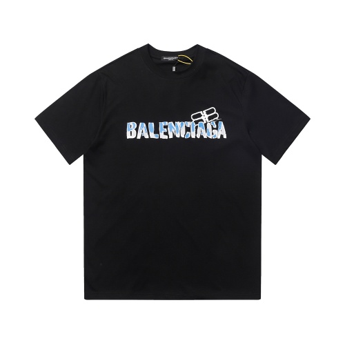 Balenciaga T-Shirts Short Sleeved For Unisex #1095095 $29.00 USD, Wholesale Replica Balenciaga T-Shirts