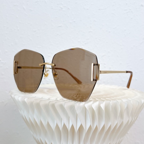 Cartier AAA Quality Sunglassess #1095131 $45.00 USD, Wholesale Replica Cartier AAA Quality Sunglassess