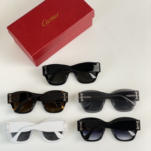Replica Cartier AAA Quality Sunglassess #1095151 $56.00 USD for Wholesale