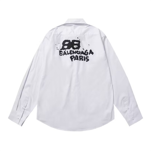 Replica Balenciaga Shirts Long Sleeved For Unisex #1095197 $45.00 USD for Wholesale