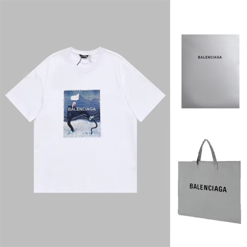 Balenciaga T-Shirts Short Sleeved For Unisex #1095199