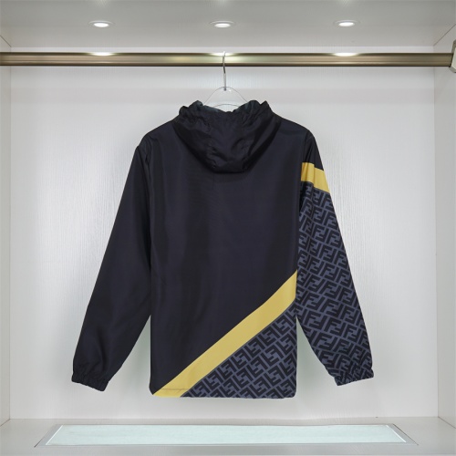 Replica Fendi Jackets Long Sleeved For Men #1095215 $48.00 USD for Wholesale
