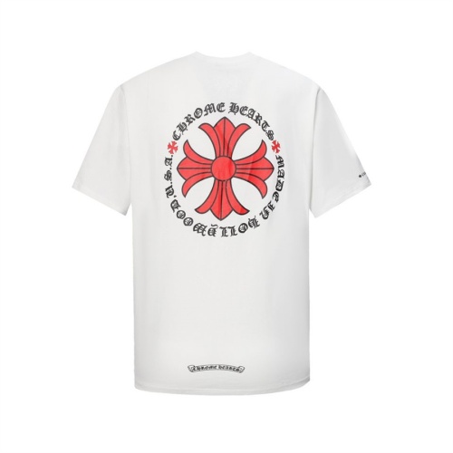 Chrome Hearts T-Shirts Short Sleeved For Unisex #1095235 $45.00 USD, Wholesale Replica Chrome Hearts T-Shirts