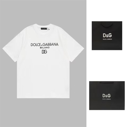 Dolce & Gabbana D&G T-Shirts Short Sleeved For Unisex #1095272