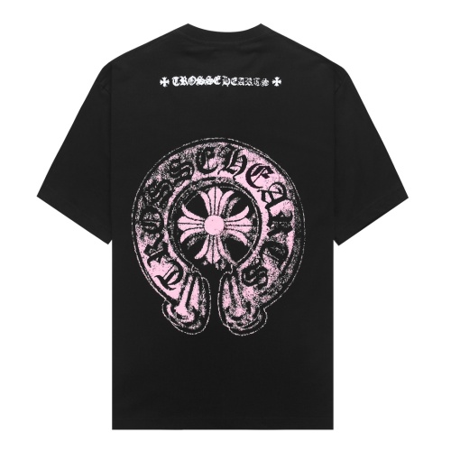 Chrome Hearts T-Shirts Short Sleeved For Unisex #1095359 $40.00 USD, Wholesale Replica Chrome Hearts T-Shirts