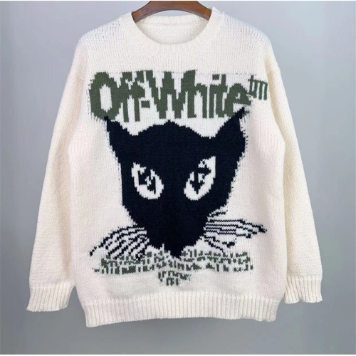 Off-White Sweaters Long Sleeved For Unisex #1095465 $52.00 USD, Wholesale Replica Off-White Sweaters