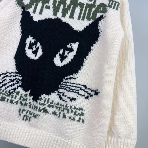 Replica Off-White Sweaters Long Sleeved For Unisex #1095465 $52.00 USD for Wholesale