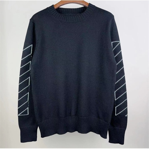 Replica Off-White Sweaters Long Sleeved For Unisex #1095469 $48.00 USD for Wholesale