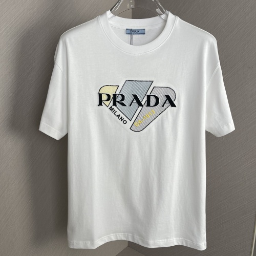 Prada T-Shirts Short Sleeved For Men #1095631