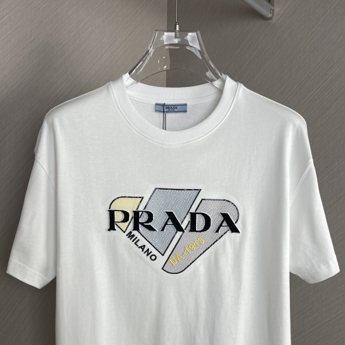 Replica Prada T-Shirts Short Sleeved For Men #1095631 $52.00 USD for Wholesale