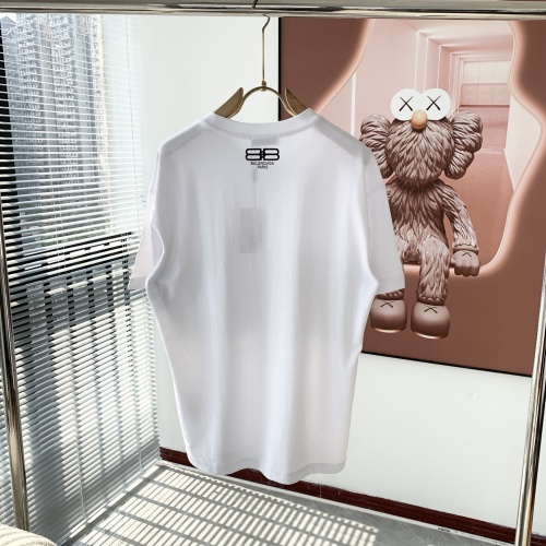 Replica Balenciaga T-Shirts Short Sleeved For Men #1095639 $52.00 USD for Wholesale