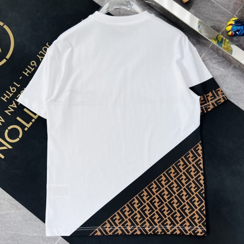 Replica Fendi T-Shirts Short Sleeved For Men #1095662 $56.00 USD for Wholesale