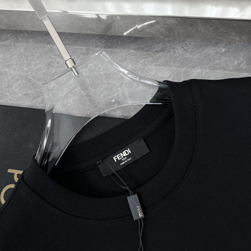 Replica Fendi T-Shirts Short Sleeved For Men #1095663 $56.00 USD for Wholesale
