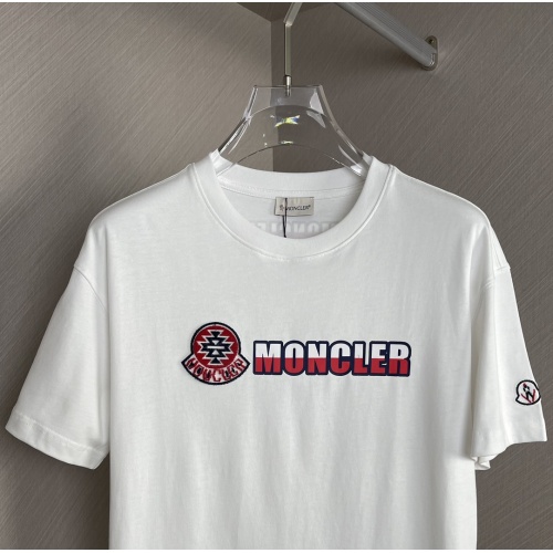 Replica Moncler T-Shirts Short Sleeved For Men #1095677 $60.00 USD for Wholesale