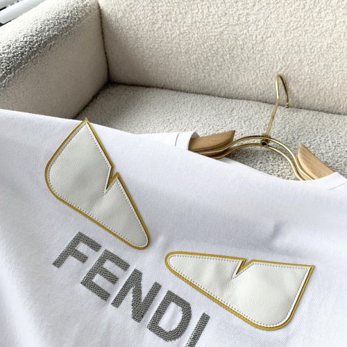 Replica Fendi T-Shirts Short Sleeved For Men #1095732 $60.00 USD for Wholesale