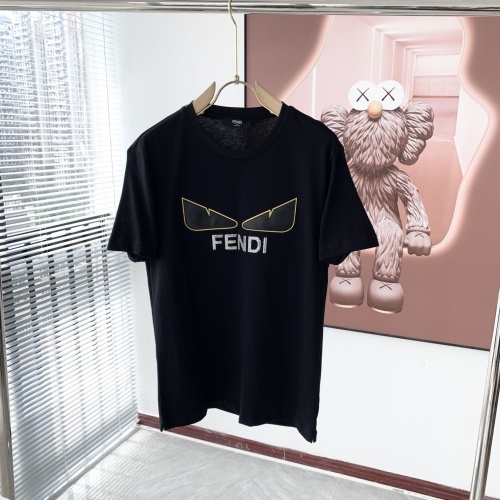 Fendi T-Shirts Short Sleeved For Men #1095733 $60.00 USD, Wholesale Replica Fendi T-Shirts