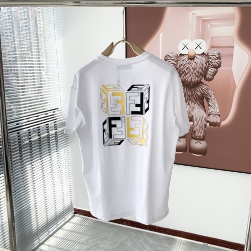 Fendi T-Shirts Short Sleeved For Men #1095738 $60.00 USD, Wholesale Replica Fendi T-Shirts