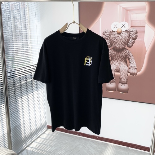 Replica Fendi T-Shirts Short Sleeved For Men #1095739 $60.00 USD for Wholesale