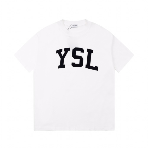 Yves Saint Laurent YSL T-shirts Short Sleeved For Unisex #1095841 $39.00 USD, Wholesale Replica Yves Saint Laurent YSL T-shirts