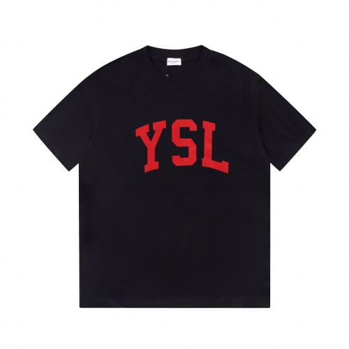 Yves Saint Laurent YSL T-shirts Short Sleeved For Unisex #1095843 $39.00 USD, Wholesale Replica Yves Saint Laurent YSL T-shirts
