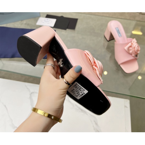 Replica Prada Slippers For Women #1095852 $98.00 USD for Wholesale