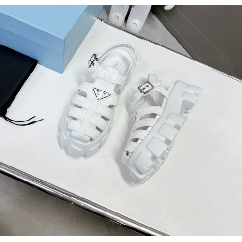 Replica Prada Sandal For Women #1095858 $100.00 USD for Wholesale