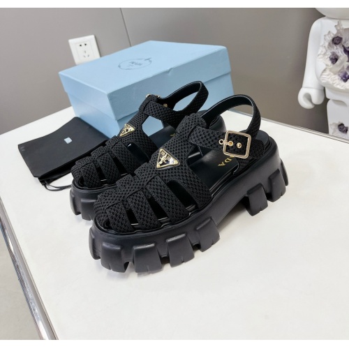 Prada Sandal For Women #1095859 $100.00 USD, Wholesale Replica Prada Sandal