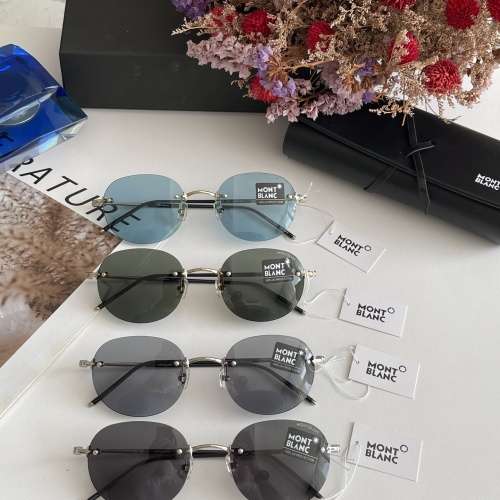 Replica Montblanc AAA Quality Sunglasses #1096047 $60.00 USD for Wholesale
