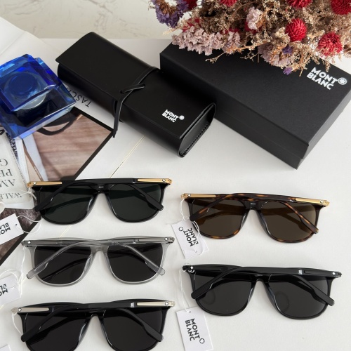 Replica Montblanc AAA Quality Sunglasses #1096051 $60.00 USD for Wholesale