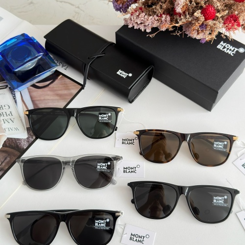 Replica Montblanc AAA Quality Sunglasses #1096054 $60.00 USD for Wholesale