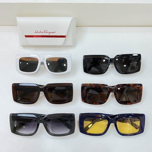 Replica Salvatore Ferragamo AAA Quality Sunglasses #1096155 $60.00 USD for Wholesale