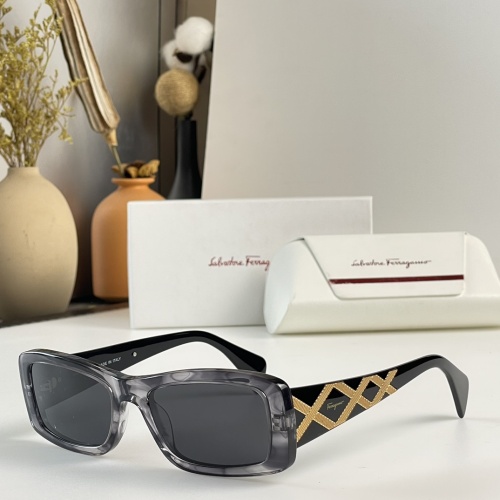 Salvatore Ferragamo AAA Quality Sunglasses #1096162 $60.00 USD, Wholesale Replica Salvatore Ferragamo AAA Quality Sunglasses