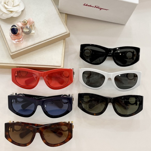 Replica Salvatore Ferragamo AAA Quality Sunglasses #1096169 $60.00 USD for Wholesale