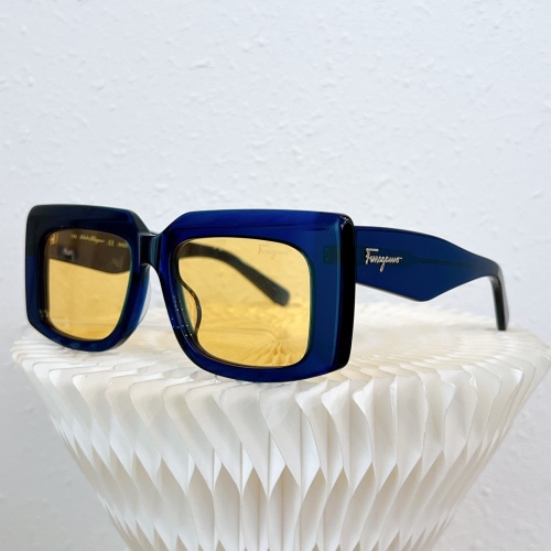 Salvatore Ferragamo AAA Quality Sunglasses #1096177 $60.00 USD, Wholesale Replica Salvatore Ferragamo AAA Quality Sunglasses