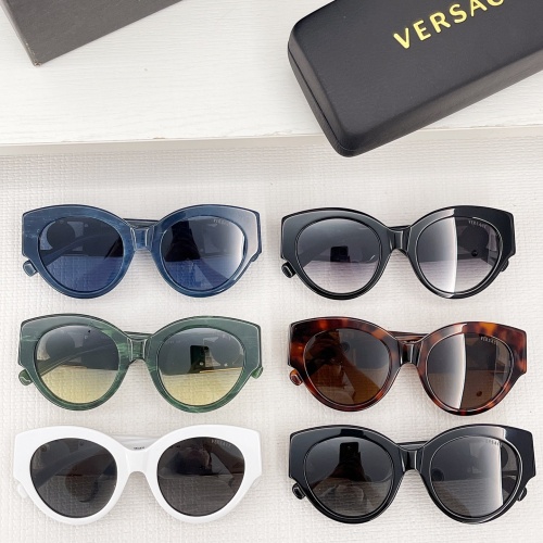 Replica Versace AAA Quality Sunglasses #1096233 $60.00 USD for Wholesale