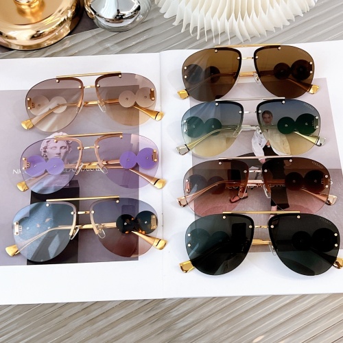 Replica Versace AAA Quality Sunglasses #1096238 $60.00 USD for Wholesale