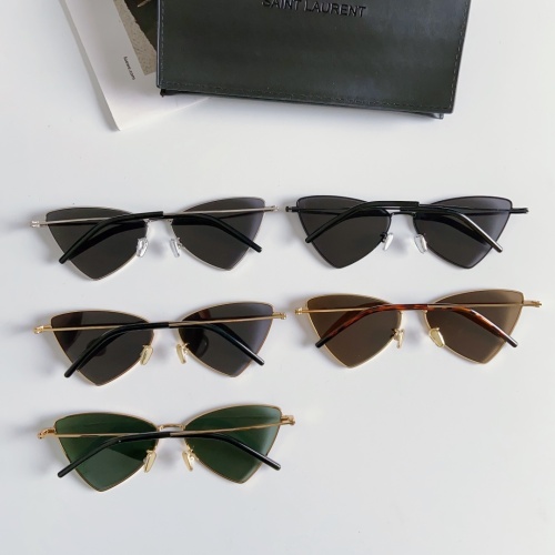 Replica Yves Saint Laurent YSL AAA Quality Sunglasses #1096280 $48.00 USD for Wholesale