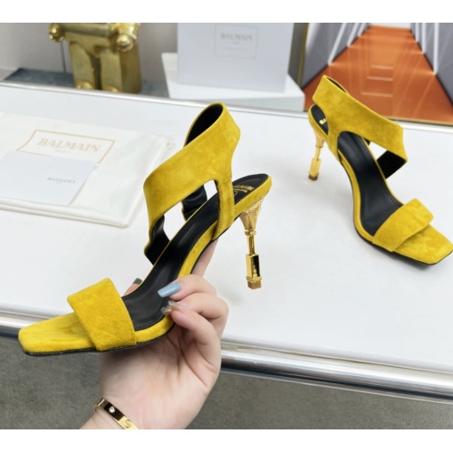 Replica Balmain Sandal For Women #1096361 $118.00 USD for Wholesale