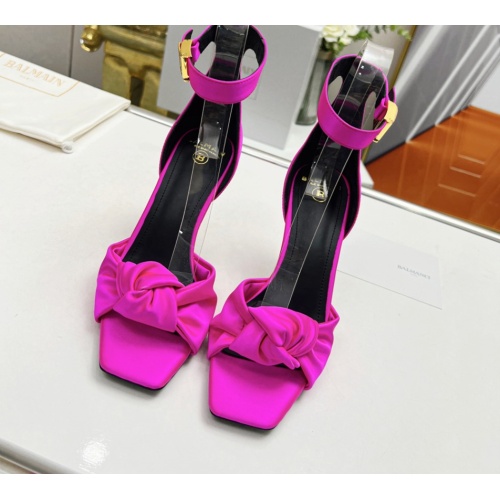 Replica Balmain Sandal For Women #1096375 $115.00 USD for Wholesale