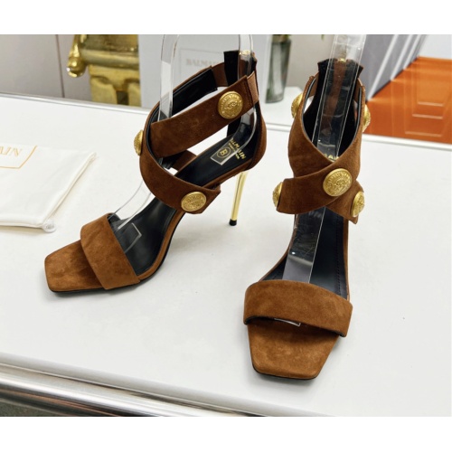 Replica Balmain Sandal For Women #1096427 $118.00 USD for Wholesale