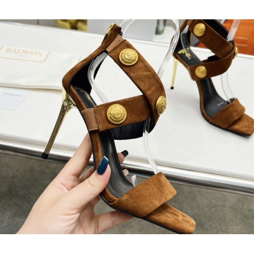 Replica Balmain Sandal For Women #1096427 $118.00 USD for Wholesale