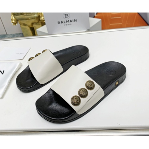 Balmain Slippers For Women #1096653 $72.00 USD, Wholesale Replica Balmain Slippers