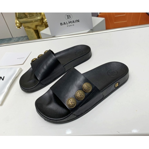 Balmain Slippers For Women #1096654 $72.00 USD, Wholesale Replica Balmain Slippers