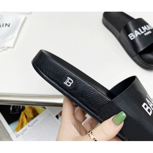 Replica Balmain Slippers For Women #1096665 $72.00 USD for Wholesale