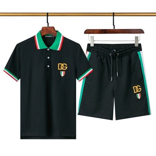 Dolce &amp; Gabbana D&amp;G Tracksuits Short Sleeved For Men #1096748 $52.00 USD, Wholesale Replica Dolce &amp; Gabbana D&amp;G Tracksuits