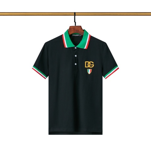 Dolce &amp; Gabbana D&amp;G T-Shirts Short Sleeved For Men #1096767 $29.00 USD, Wholesale Replica Dolce &amp; Gabbana D&amp;G T-Shirts