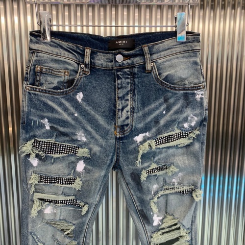 Replica Amiri Jeans For Men #1096801 $72.00 USD for Wholesale